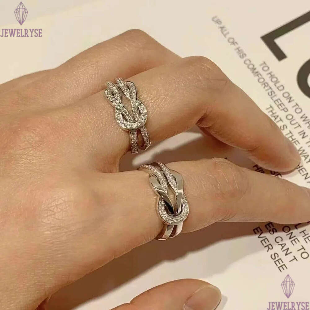 Luxury classic designer band fow women men unisex 18k rose gold silver shine crystal zircon geometry charm rings elegant engagement ring jewelry