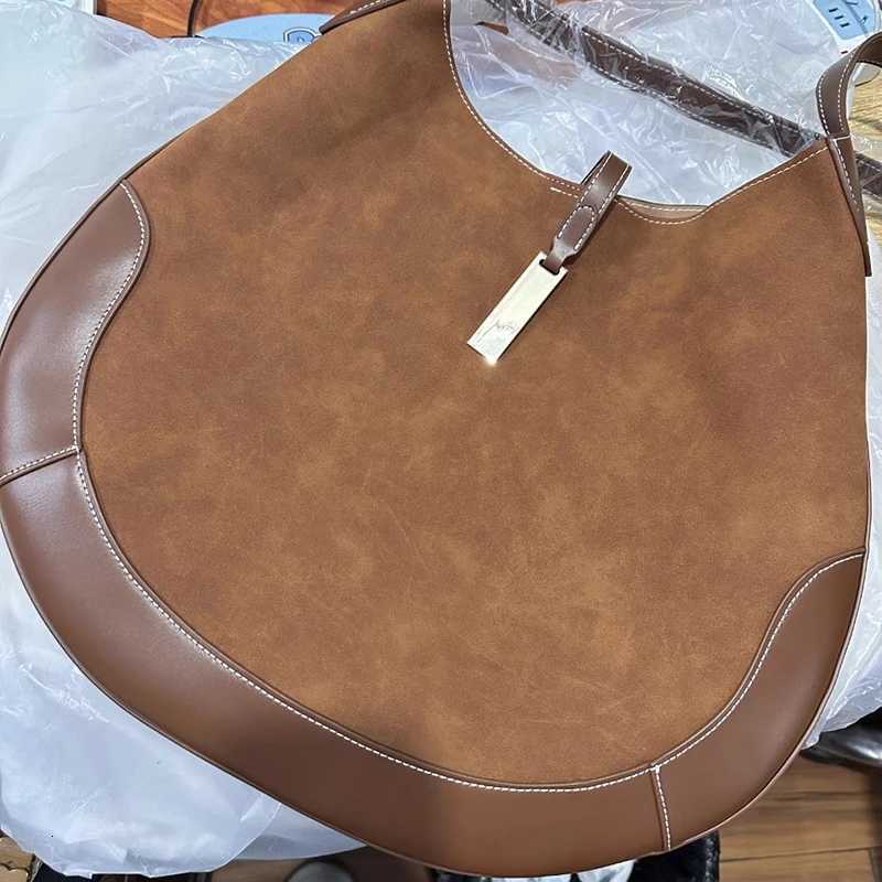 New Suede Vintage Wen Shoder Bag Luxury Wen Bags Ladies Large Capacity Tote Underarm Bag Large Capacity Tote Bag Y251211