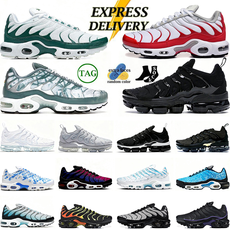 New plus AirsMx running shoes tuned men women White Green White Red Palm Trees Green Triple Black men women trainers Sports Shoe