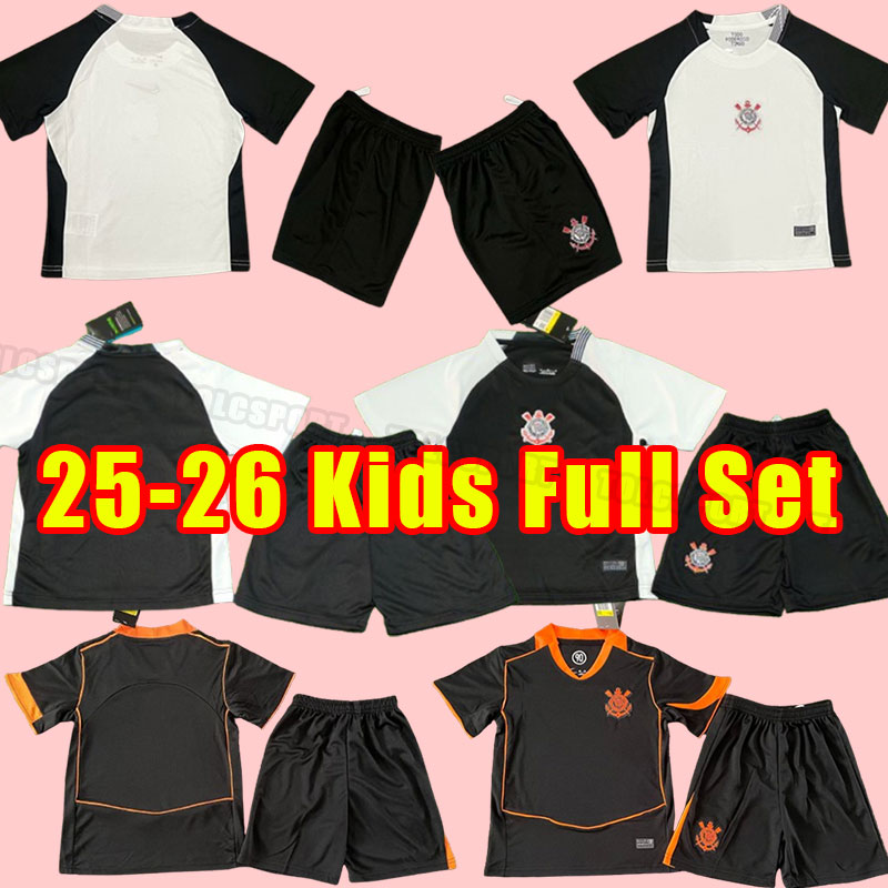 Player Fans 2025 2026 PAULINHO soccer Jerseys Corinthianss YURI ALBERTO GUSTAVO VITAL GUEDES R.AUGUSTO football GIL 25 26 camisa Corinth Home Away men kids child