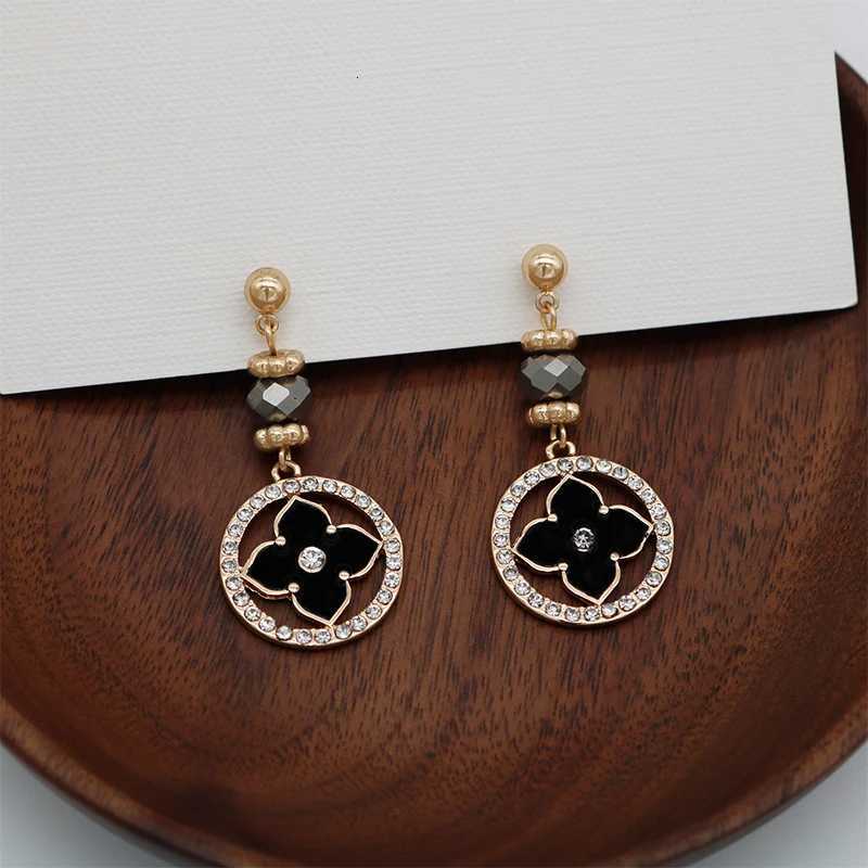 New Black Zircon wer Drop Earrings for Wen Wedding Temperament Rhinestone Gold-plated Luxury Earrings Party Jewelry Gifts Y251210