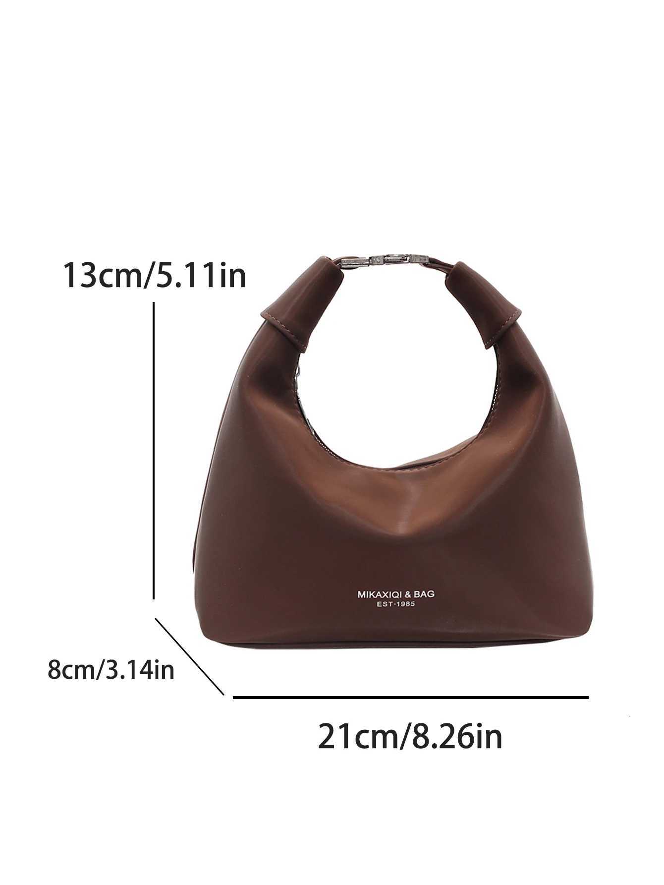 PU handbag fi simple niche design letter adjustable shoder strap shoder bag Y251211