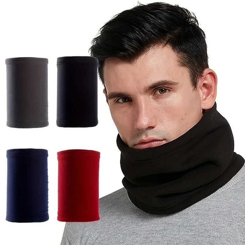 Winter Neck Scarf Warm Windproof Polar Fleece Ski Tube Outdoor Sport Cold-proof Thermal Cycling Snowboard Face Cover Neck GaiterT251211