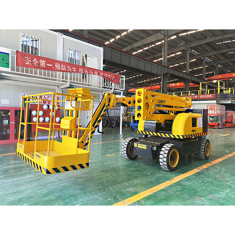 Fast-Lifting Curved Arm Platform with Emergency Lowering System
