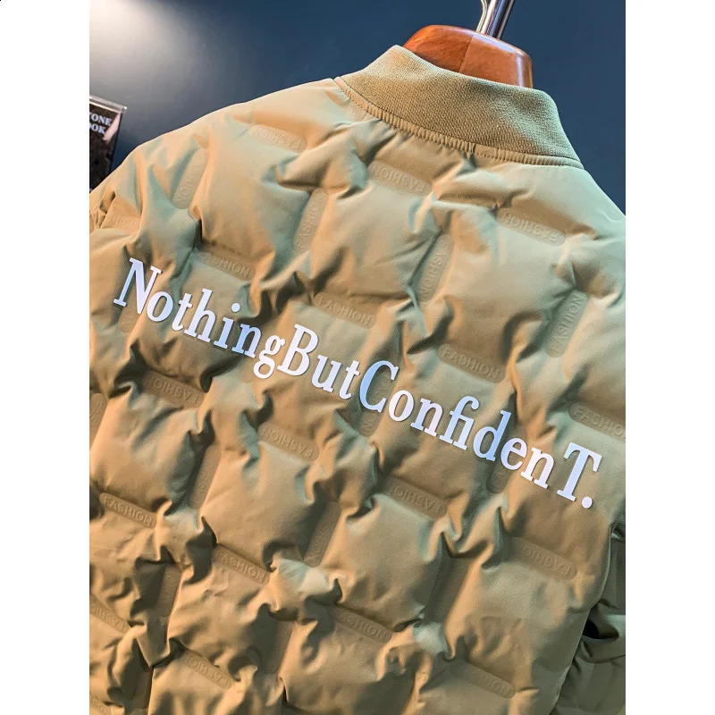 7XL plus size down jacket mens highend casual winter warm and thick coat Korean version fashionable baseball collar clothes y251205