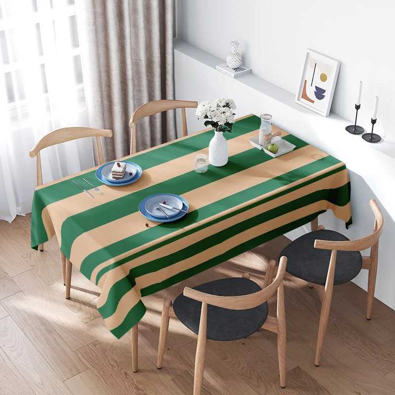 Waterproof Tablecloth Vintage Floral Dining Table Cover Washable Rectangle Table Linens Party Wedding Decor Kitchen Table Topper H251211