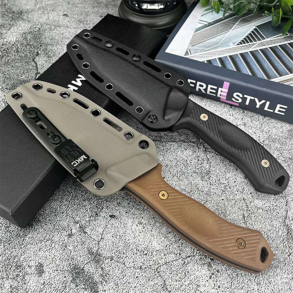 New MKC Tf24 Straight Knife Fixed Blade Household Knives Portable Survival Folding Fruit Knife EDC Tool High-Quality Folding fruit knife