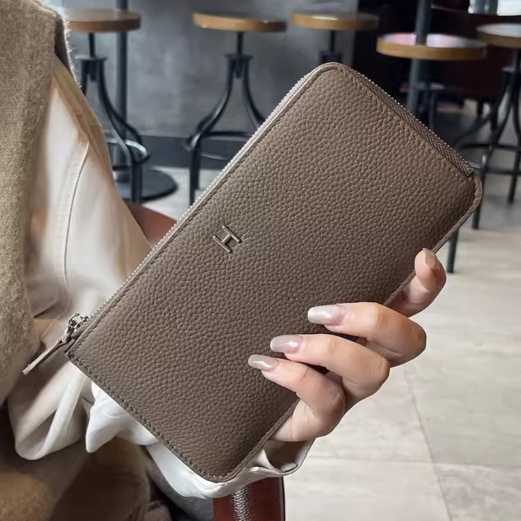Top Designer Wallet Fashionable Women's Card Holder New Two-in-One Long Wallet Classic Anti-Demagnetization Card Holder Wallet Coin Purse Business Card Holder