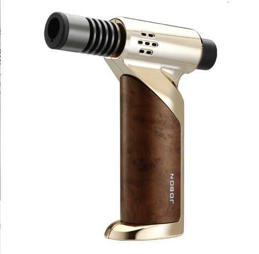 Butane Torch Lighter with Adjustable Jet Flame and Safety Lock Refillable Portable Culinary Blow Torch for Kitchen Cooking Baki C251016