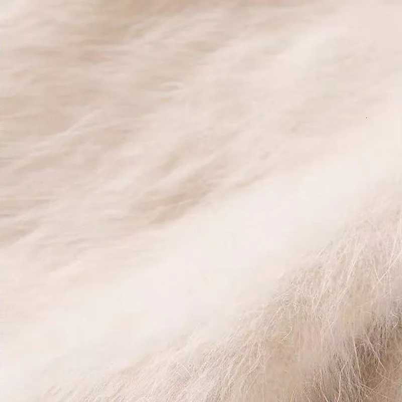 Rabbit fur winter warm gs - wens thicke riding fur-cuff cold-proof outdoor windproof touchscreen gs Y251210