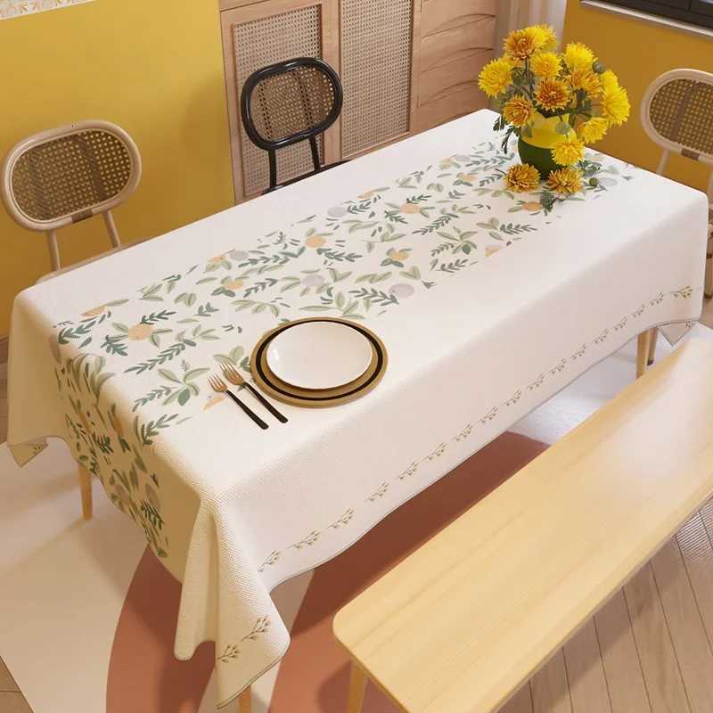 Nordic Home Rectangular Tablecloths for Table Party Decoration Bohemian Waterproof Anti-stain Nappe De Table Cover Tapete H251211