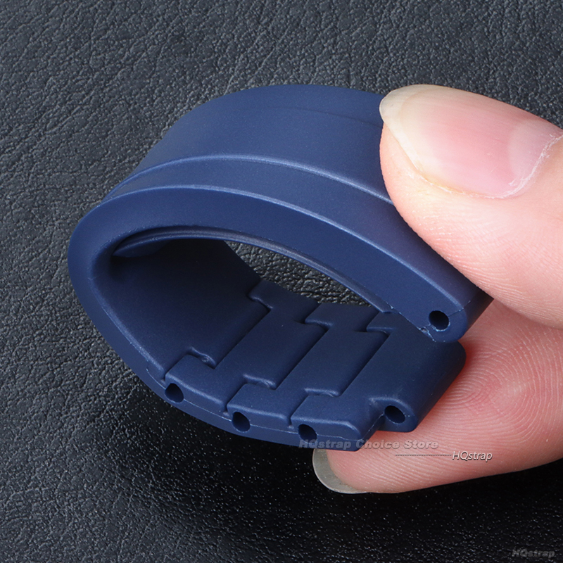 20mm Rubber Watch Strap for Rolex GMT Daytona Submariner Diver Silicone Replacement Watch Band for Water Ghost Bracelet Belt