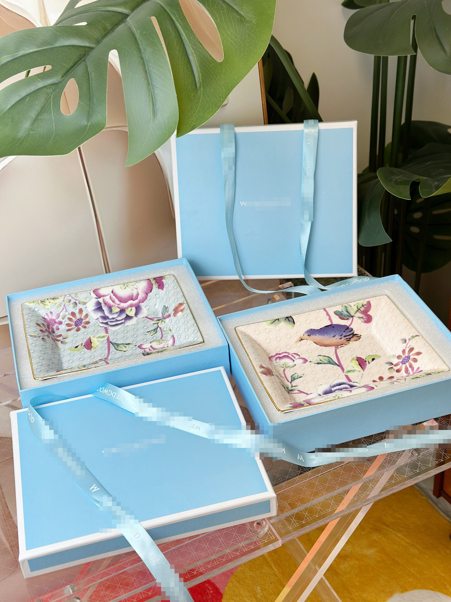 Elegant Bone China Jewelry Tray, Unique Design, Perfect Organizing Accessories, Ideal For Bedrooms, Events, Or Special Occasions 12545