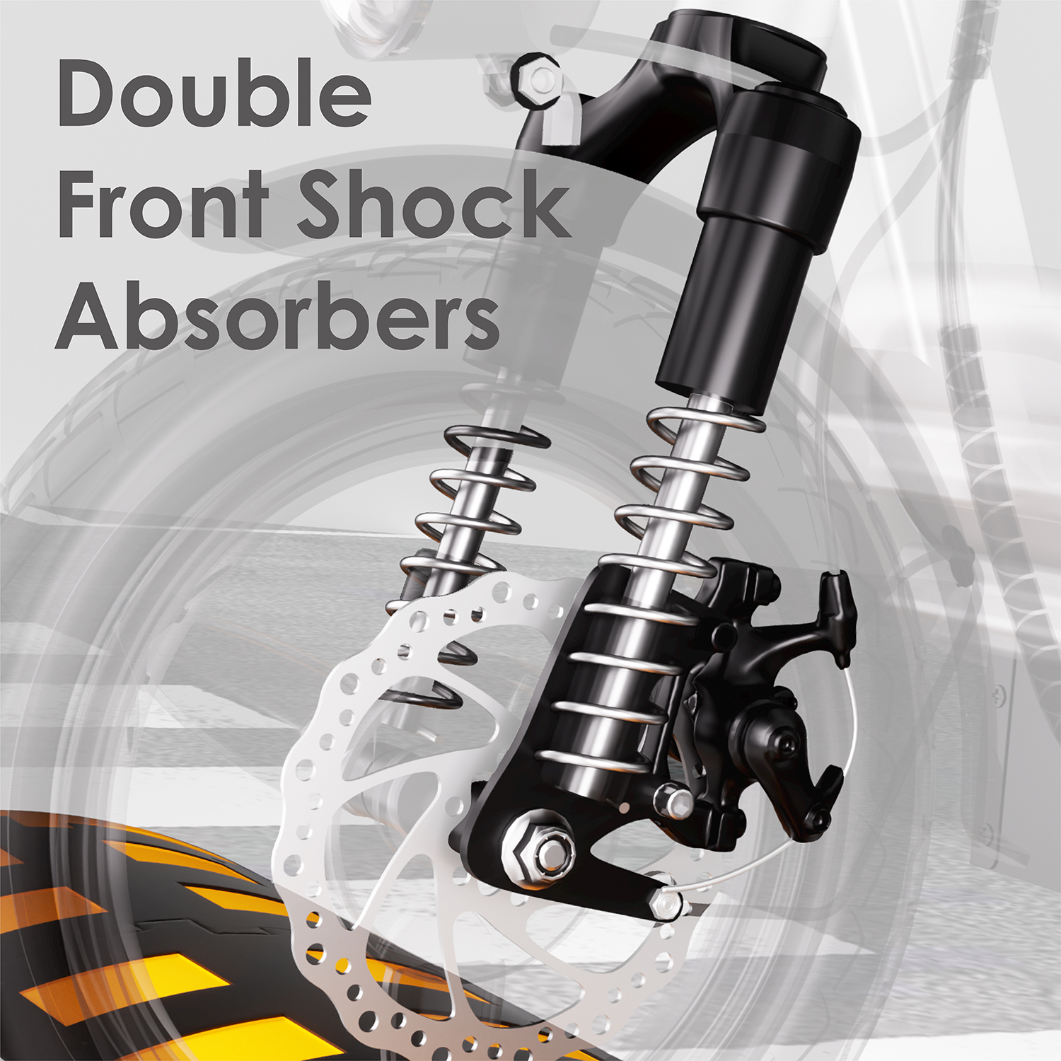 HEZZO T3 Durable Escooter 48V 750W 14Inch Powerful Electric Commute Scooter With Basket 150Kgs Load 15Ah Foldable Electric Kick Scooter