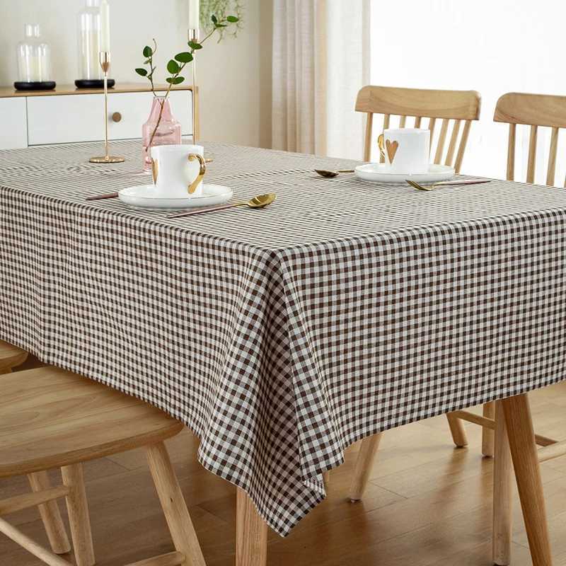 Checkered Tablecloth Kitchen Wedding Holiday Table Decoration Tablecloth Outdoor Picnic Tablecloth H251211