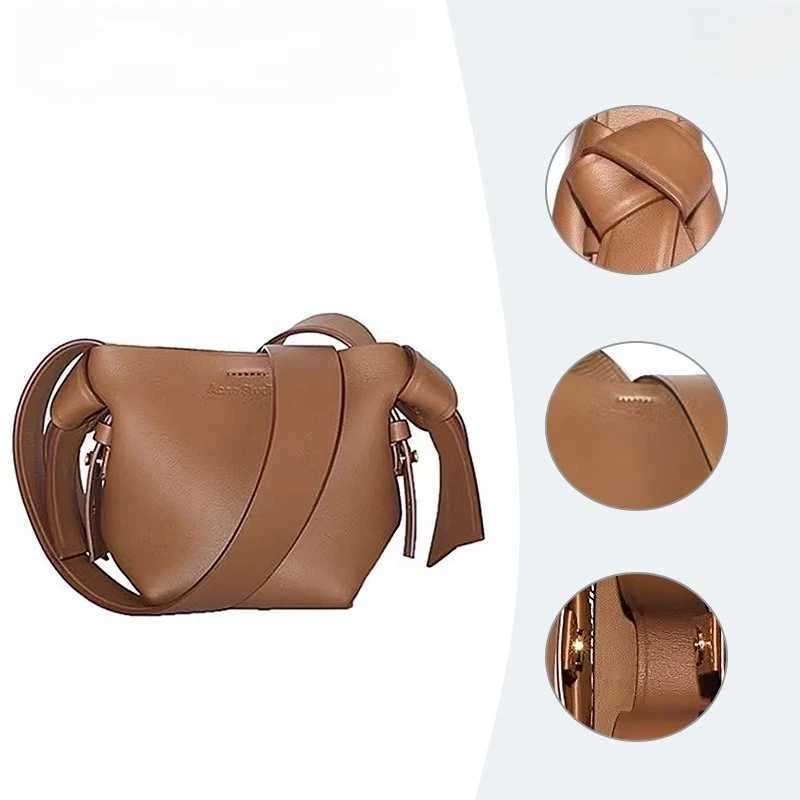 2025 Autumn And Winter New Genuine Leather Wens Bag Simple Design Wen Cowhide Shoder Bag Elegant Versatile Crossbody Bag Y251211