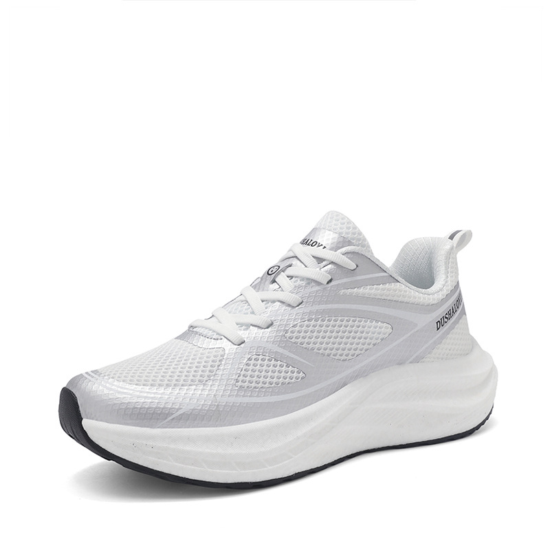 New Design Shoes Sports Running Shoes 2025 Summer New Breathable Couple Mesh Shoes Soft Sole Durable Cushioning Daily Versatile Casual Shoes free ship