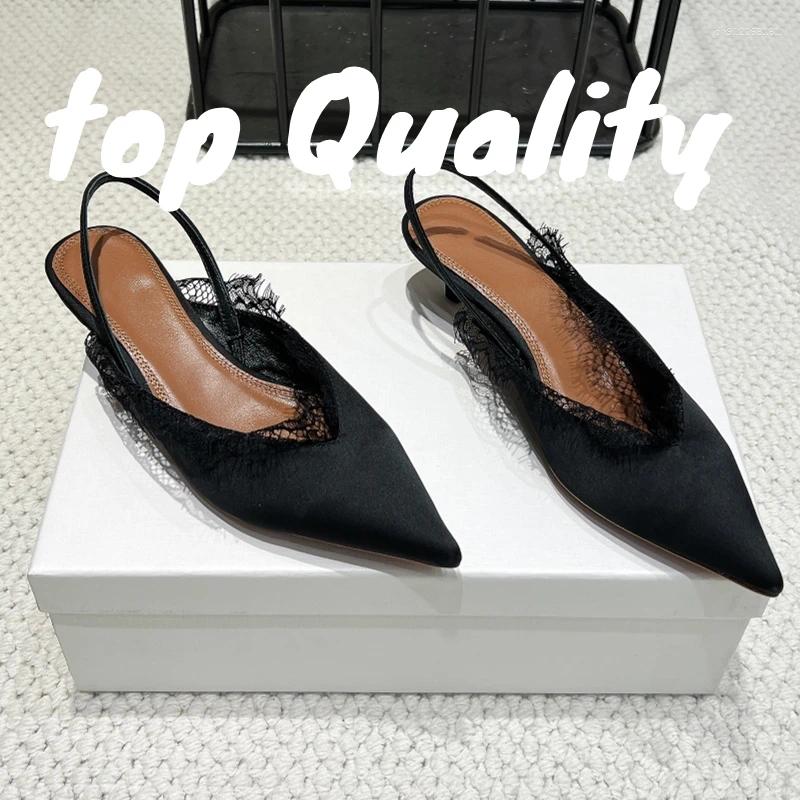 Dress Shoes 2025 Woman High-heeled Summer Elegant Banquet Fashion Sandals Leather Sole Comfortable Soft