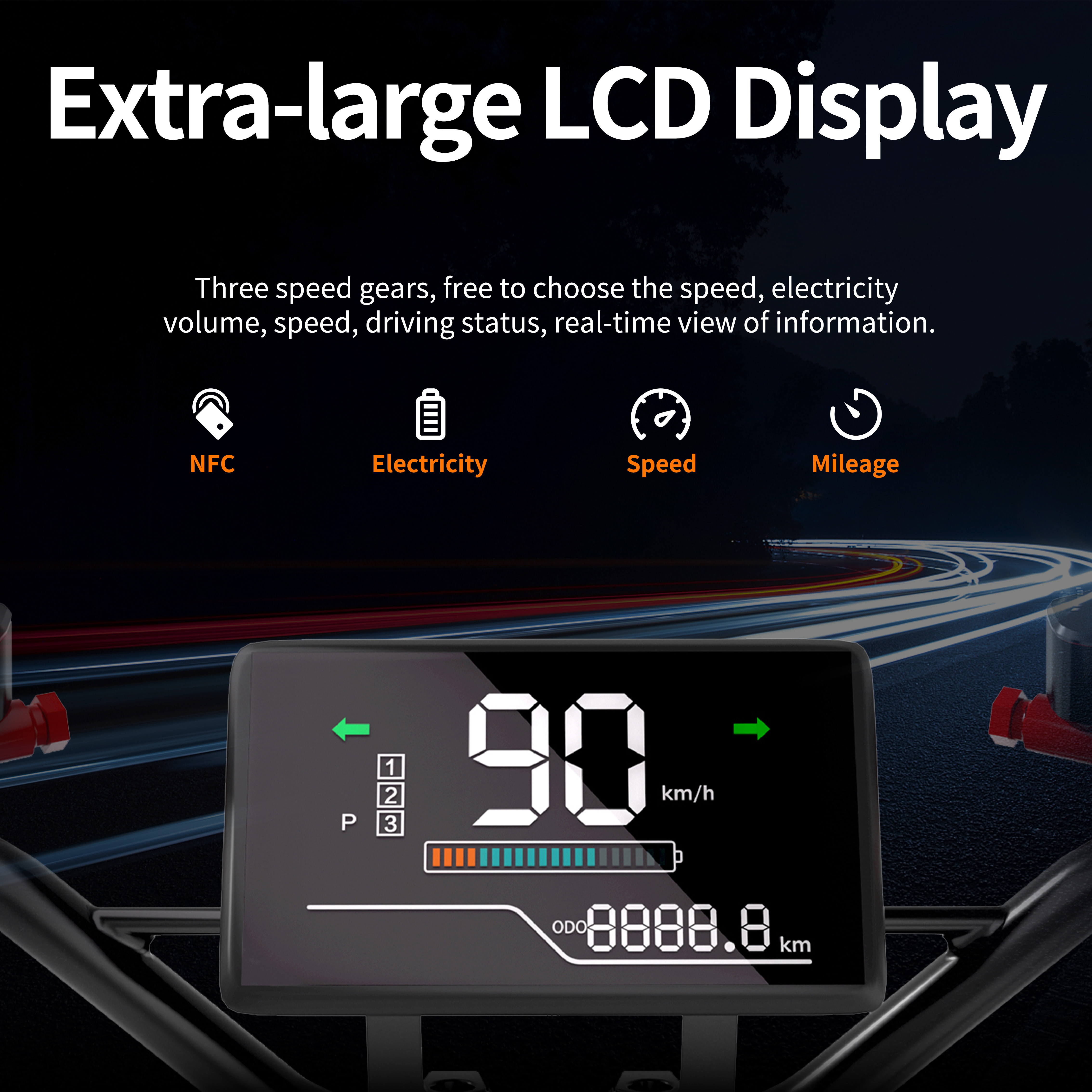 HEZZO F8 Escooter 72V 10000W Powerful 16Inch Electric Scooter 62Mph 50Ah 21700 93Miles Foldable Offroad Scooter With Seat