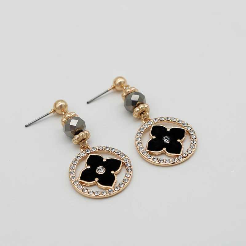 New Black Zircon wer Drop Earrings for Wen Wedding Temperament Rhinestone Gold-plated Luxury Earrings Party Jewelry Gifts Y251210