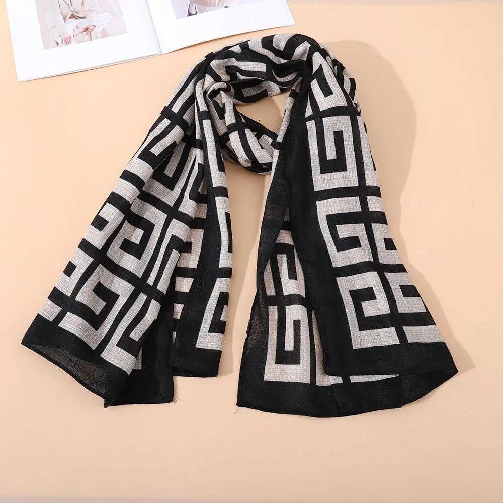 Scarf for Women Plaid 19060 Large Cape Autumn Winter Fashion Warm Bib with High Grade Korean Printed Y251211