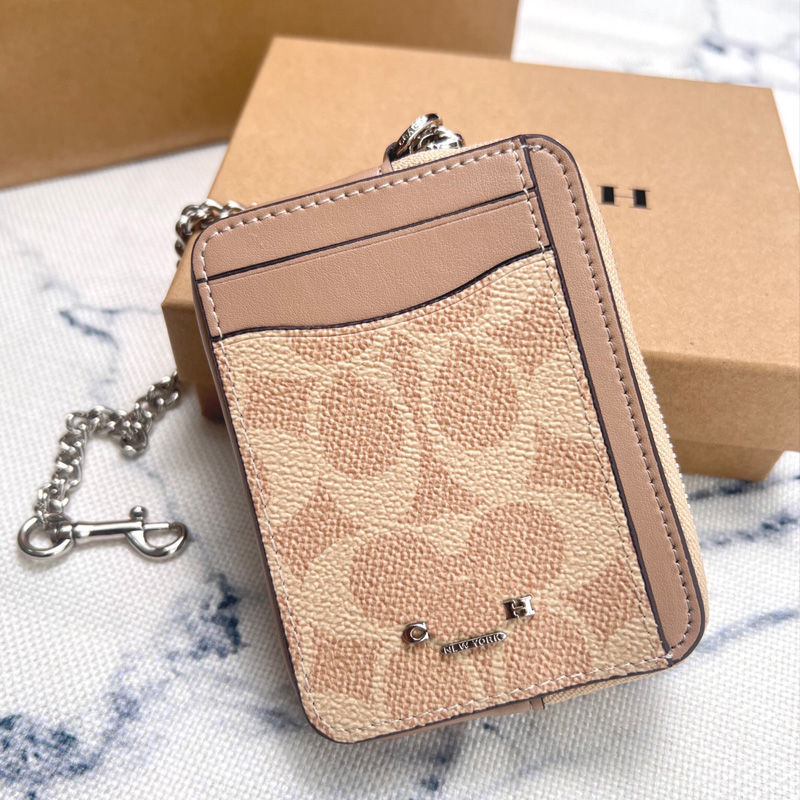 keychain wallet Designer Keychain Luxury Leather Keyring for Women & Unisex - Floral Cherry Pattern Bag Charm with Mini Purse Pendant, Fashion Key Chain Gift Set