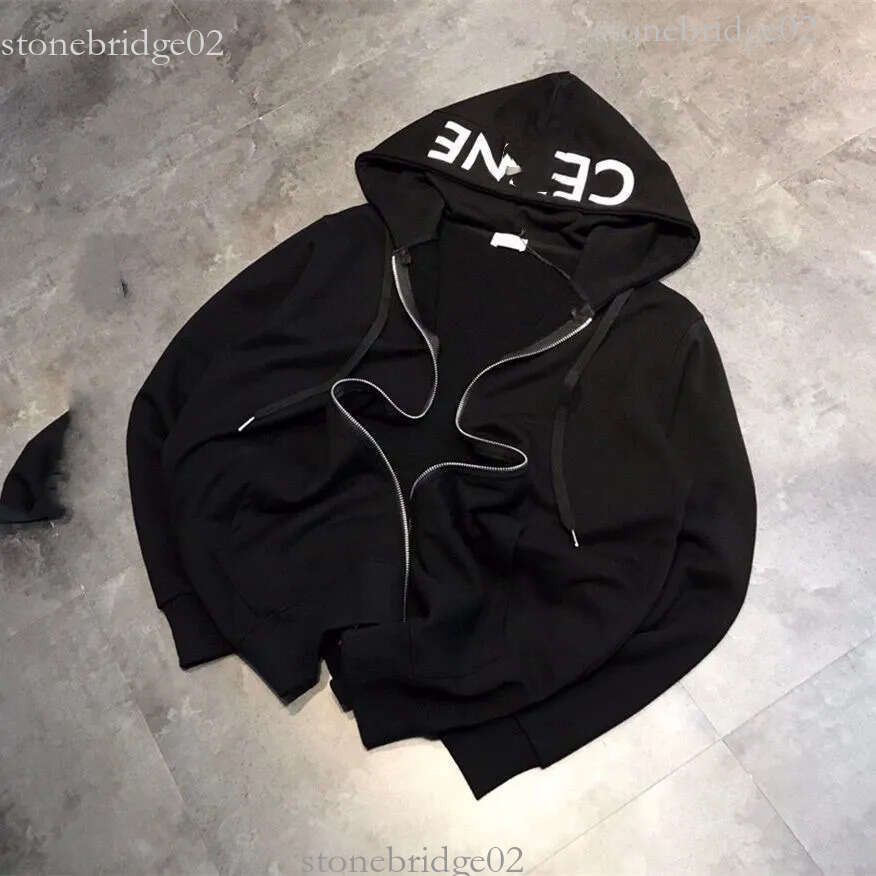 Celinehoodie designer spring autumn popular hoodie Fashion designer hoodie Cardigan letter pullover knitted fashion trend loose casual Celinelys Hoodie af3