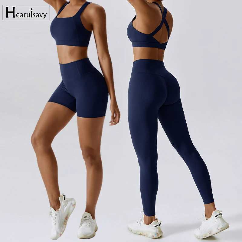 Soften Yoga Set 2PCS Sports Suit Women Gym Set Women Fitness Tracksuit Workout Suit Female Sportswear Quick-Drying Yoga ClothingT251211
