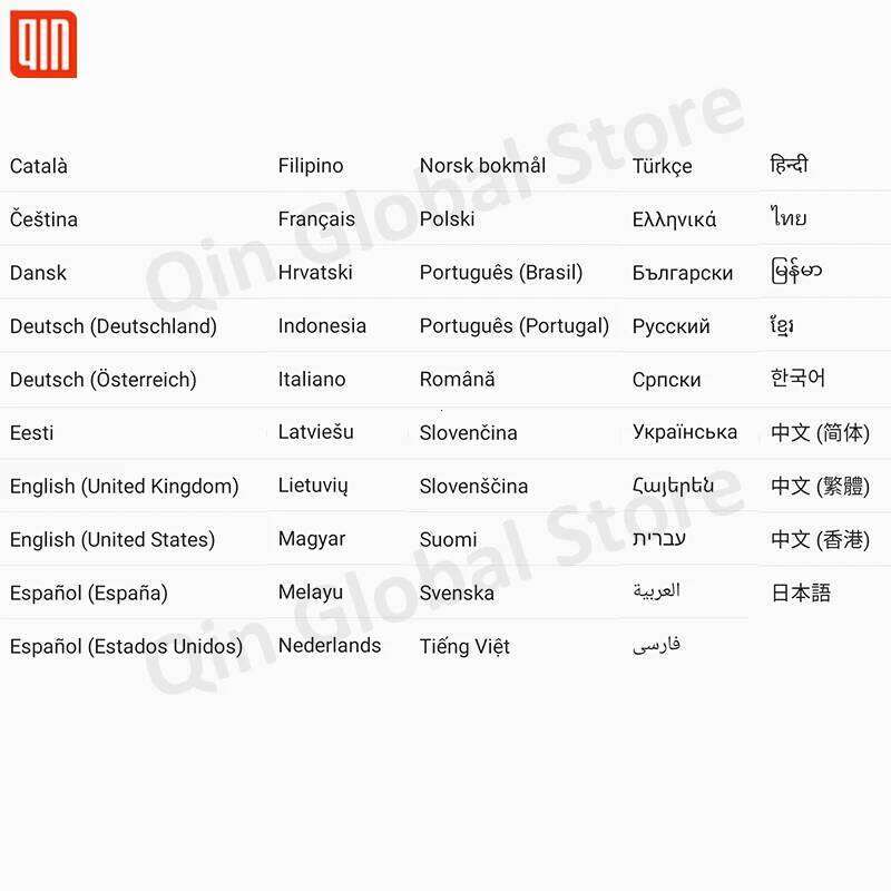 Renowned brand designer's new Qin F Pro smart touch screen WiFi inch GB Bluetooth global universal mobile phone