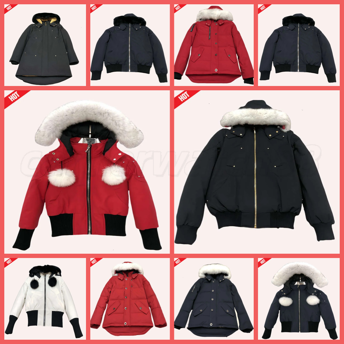 High quality Mooselys Down Jacket men Moosess Knuklescoats Down Jackets Mens womens Designer ParkasOutwear Coats Fur White Duck Winter Knuckle Puffer Jacket