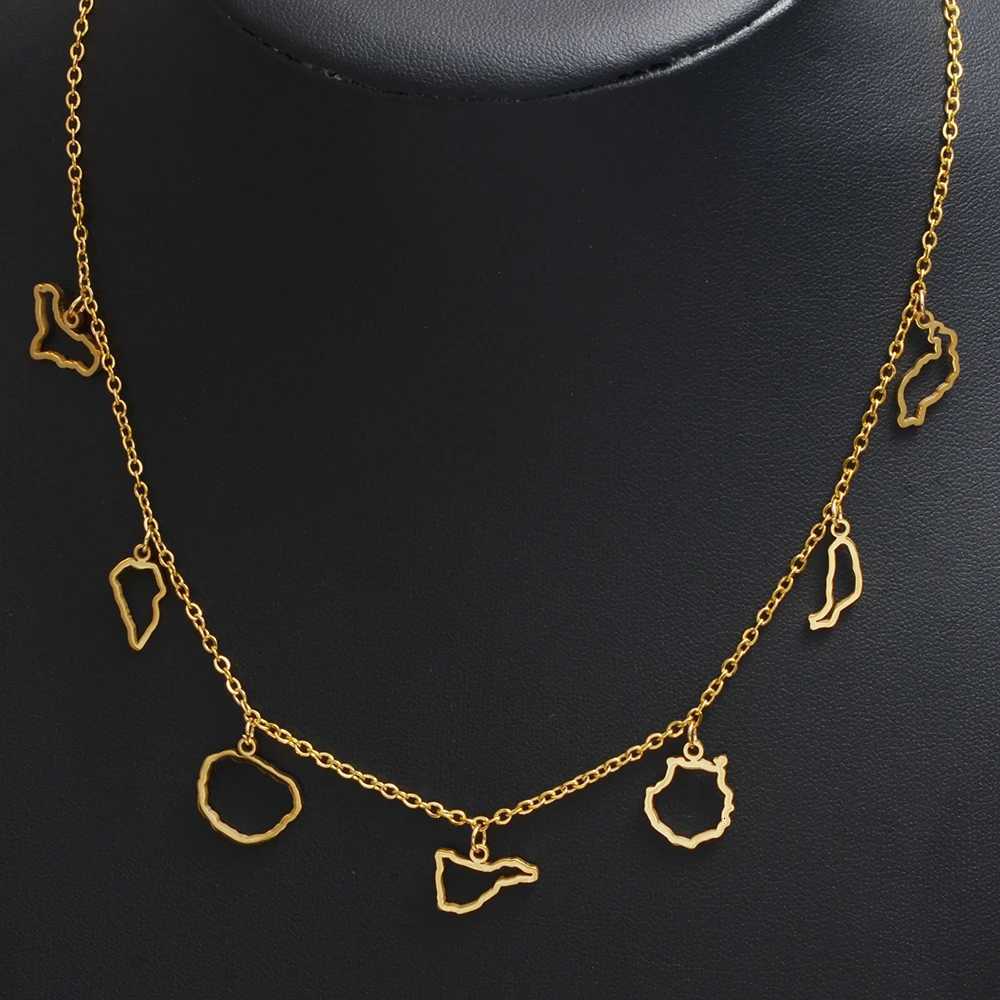 Spain Canary Islands El HierroLa PalmaLa GomeraTenerifeGran CanariaFuerteveturaLanzarote Necklaces Women Jewelry 545062 M251211