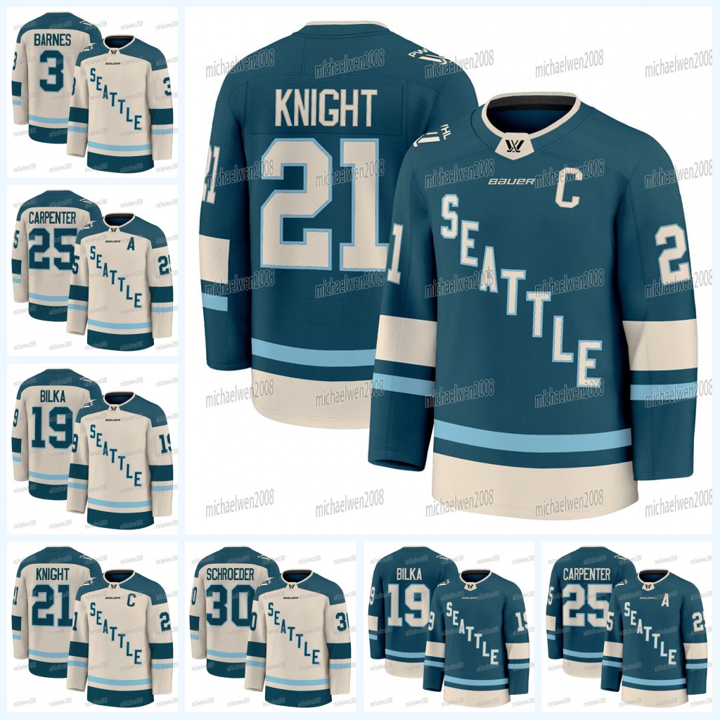 Seattle Torrent Hockey Jersey Hilary Knight Alex Carpenter Corinne Schroeder Hannah Bilka Cayla Barnes