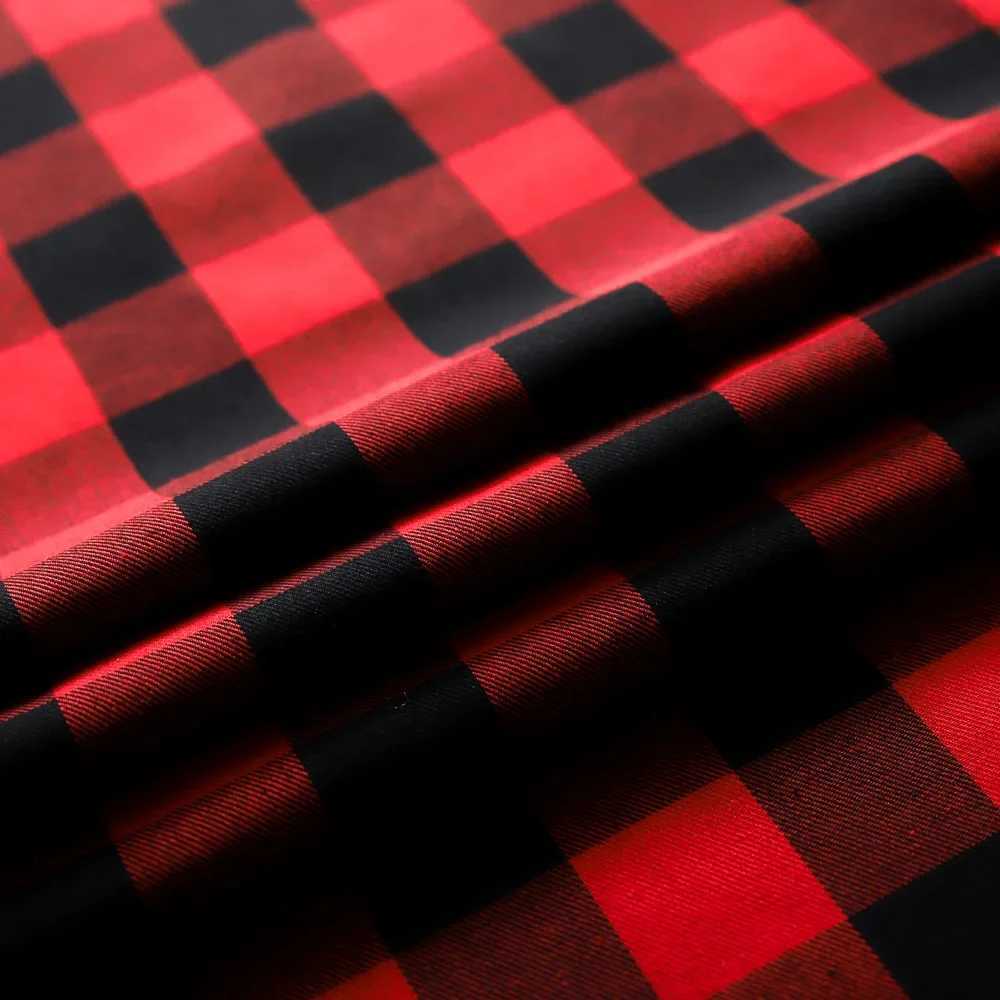 Christmas Plaid Tablecloth Xmas Party Rectangle Table Cloth Vintage Dining Table Cover Home Living Room Farmhouse Decoration H251211