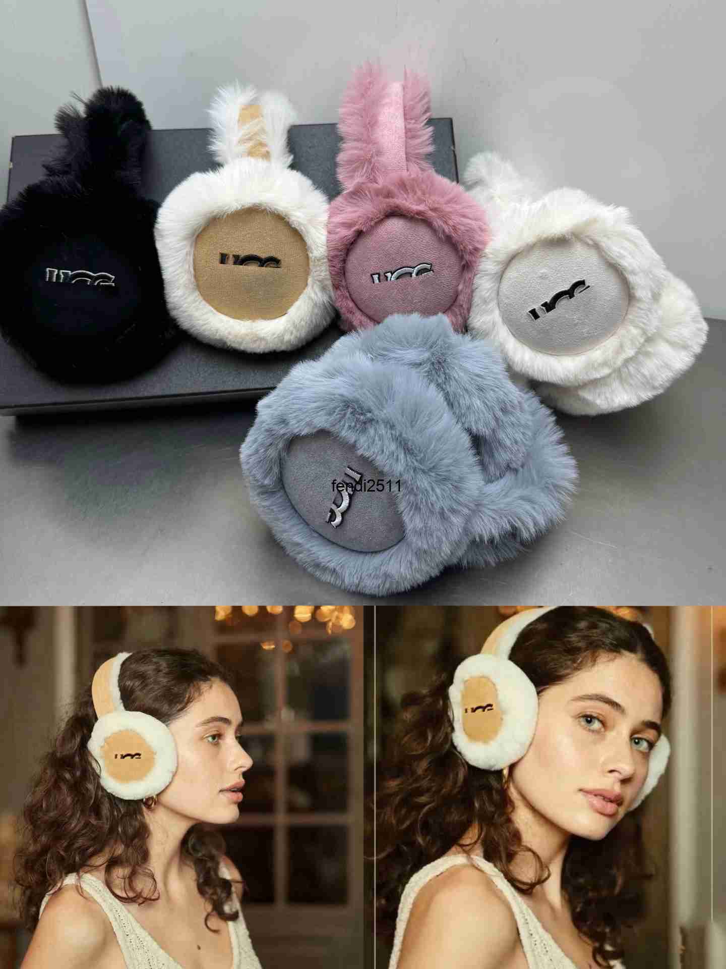 Ear Muffs Winter Muff Women Ear Protection Warm Earmuff Ear Muffs Winter Woolen Fashion Ear Muffs Warm Plush Earmuff Daily Outfit Casual Men Earflap