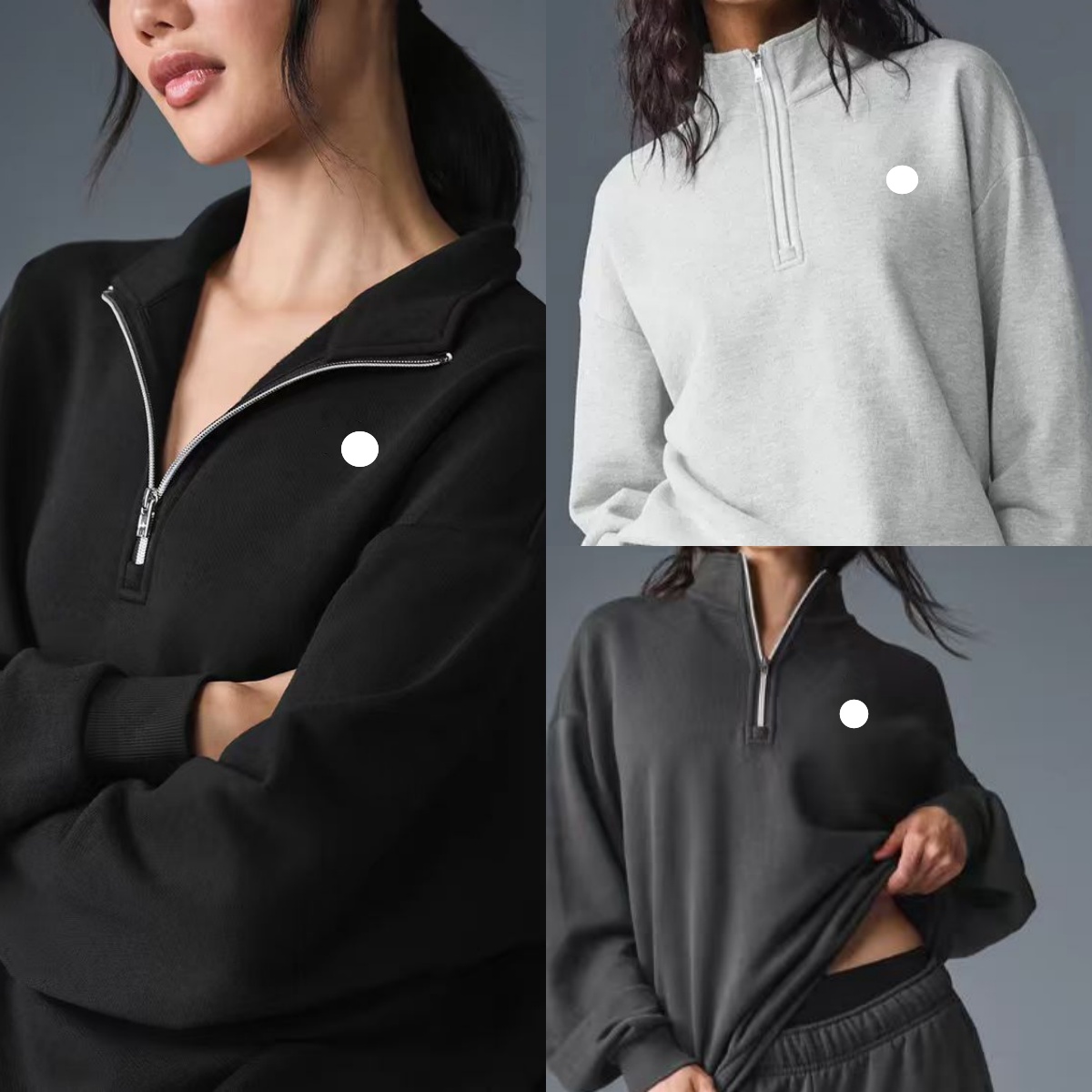 Hot sale Women Yoga Casual sports hoodie sets Oversized Sweatshirts 3D Logo Long Sleeve set short sleeves Crop Top Fitness Workout Neck Blouse Gym men Sweatshirts