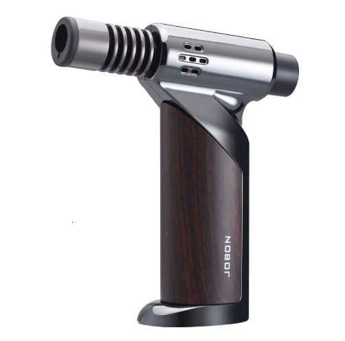 Butane Torch Lighter with Adjustable Jet Flame and Safety Lock Refillable Portable Culinary Blow Torch for Kitchen Cooking Baki C251016