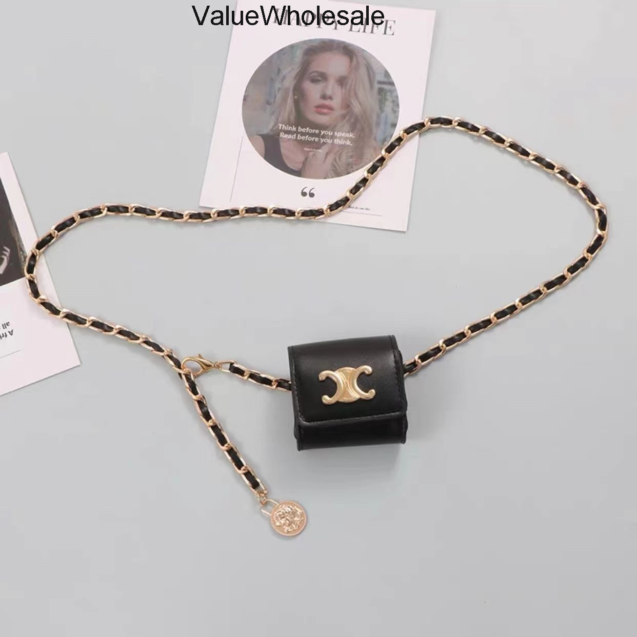 Designer Women Luxury Belt Bag Genuine Leather Fashion Buckle Luxury Waist Bags Black White Optional High Quality Woman b chanelll channel chanelly chanelbelt 5ETO