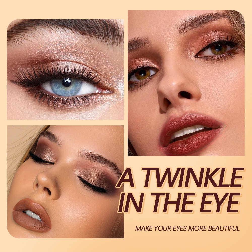 Double Color Eyeshadow Stick Highlight Shadow Stick Eye Makeup Waterproof Lasting Shimmer Metallic Eyeshadow Makeup J251113