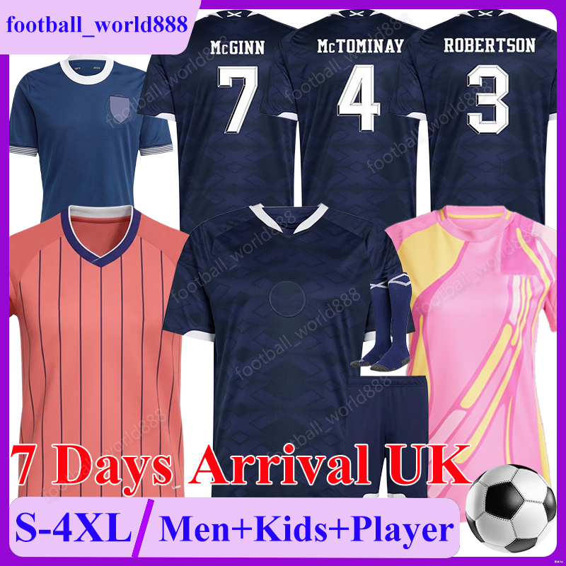 4XL ScotlAndS World Cup 2026 2027 Soccer Jerseys ADAMS McTOMINAY Football Shirts McGINN CHRISTIE DYKES HIRST football kits GILMOUR FERGUSON Men Kids Kit Socks Set