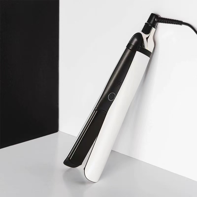 GHb Fast Heating Hair Straightener Curler 2 in 1 Professional Hairdressing Tools Comb Hair Iron Brush Straighteners