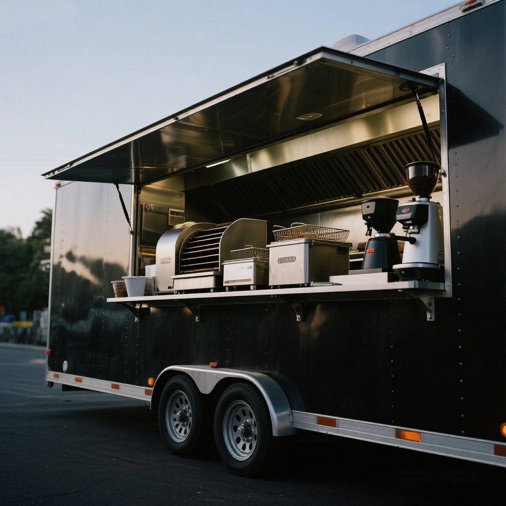 Custom Mobile Coffee Truck Catering Trailer for Sale Fully Equipped Food Trucks Mobile Food Trailer