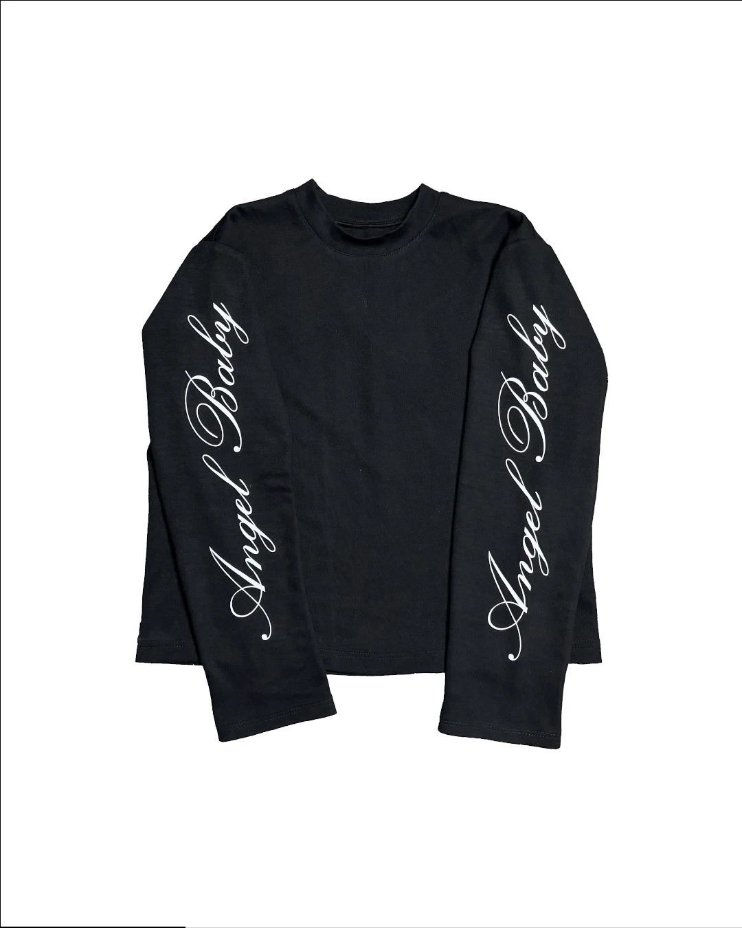 Gothic fashion letter pattern printed casual loose long sleeved T-shirt Y2K trendy mens and womens fashion retro streetwear 251210