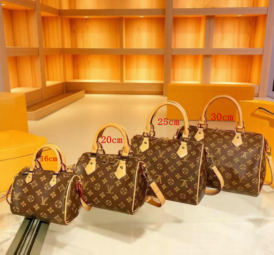 designers bag handbags CrossBody Fashion Pillow bags Leather High Quality Totes Vintage Printed retro style Leisure business Bags size 16cm 20cm 25cm 30cm