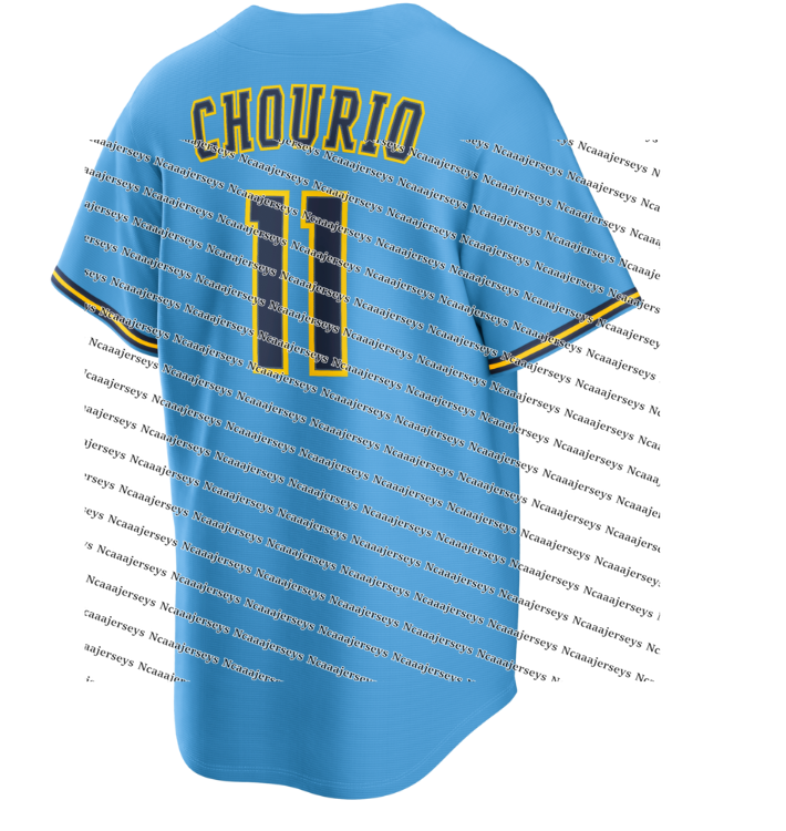Custom 2026 New Powder Blue Christian 22 Yelich Baseball Jersey 11 Jackson Chourio 10 Sal Frelick Jersey Willy Adames Luis Urias Contreras Rowdy Corbi