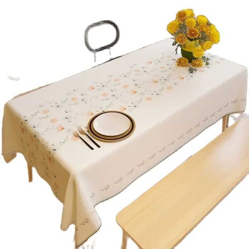 Nordic Home Rectangular Tablecloths for Table Party Decoration Bohemian Waterproof Anti-stain Nappe De Table Cover Tapete H251211