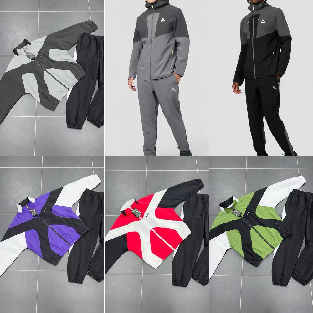 High quality monterex tracksuit Latest model tech 2-piece set designer montirexs Tracksuit sports fiess jogging suits quick dry sportswear sweatpants free 2-58