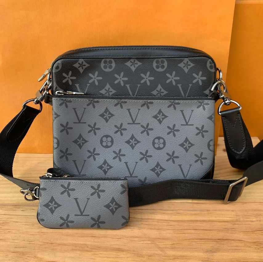 New High-qualitys handbag Men shoulder bags designer Bag cross body briefcase luxurys man Women messenger bag set satchel handbag Purse Composite