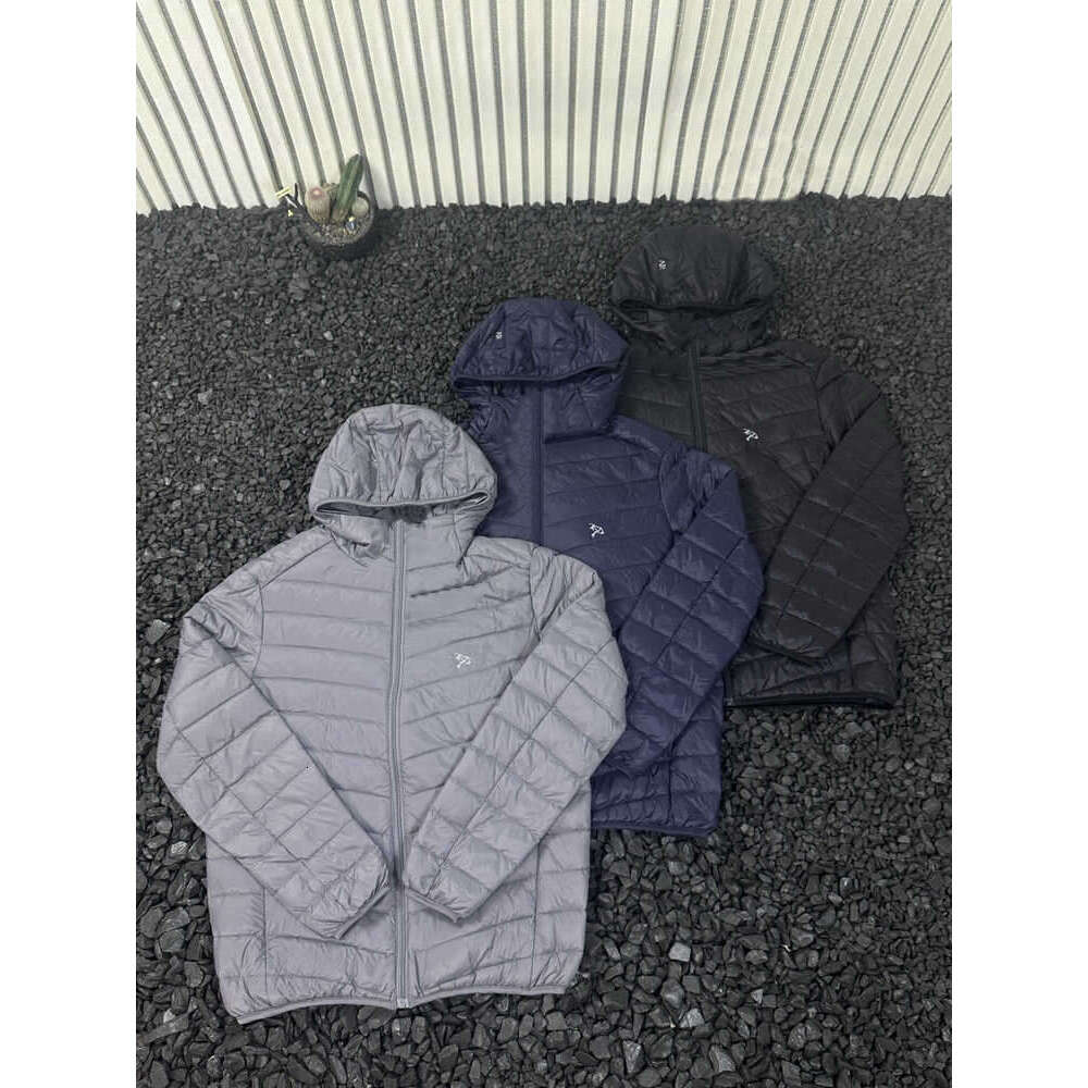 Lighting Luxury Artery Waterproof Down Puffer Jacket Hooded Winter Warm Coat Windproof Outdoor Zipper Arcteryxarcteryx Thermal Oats