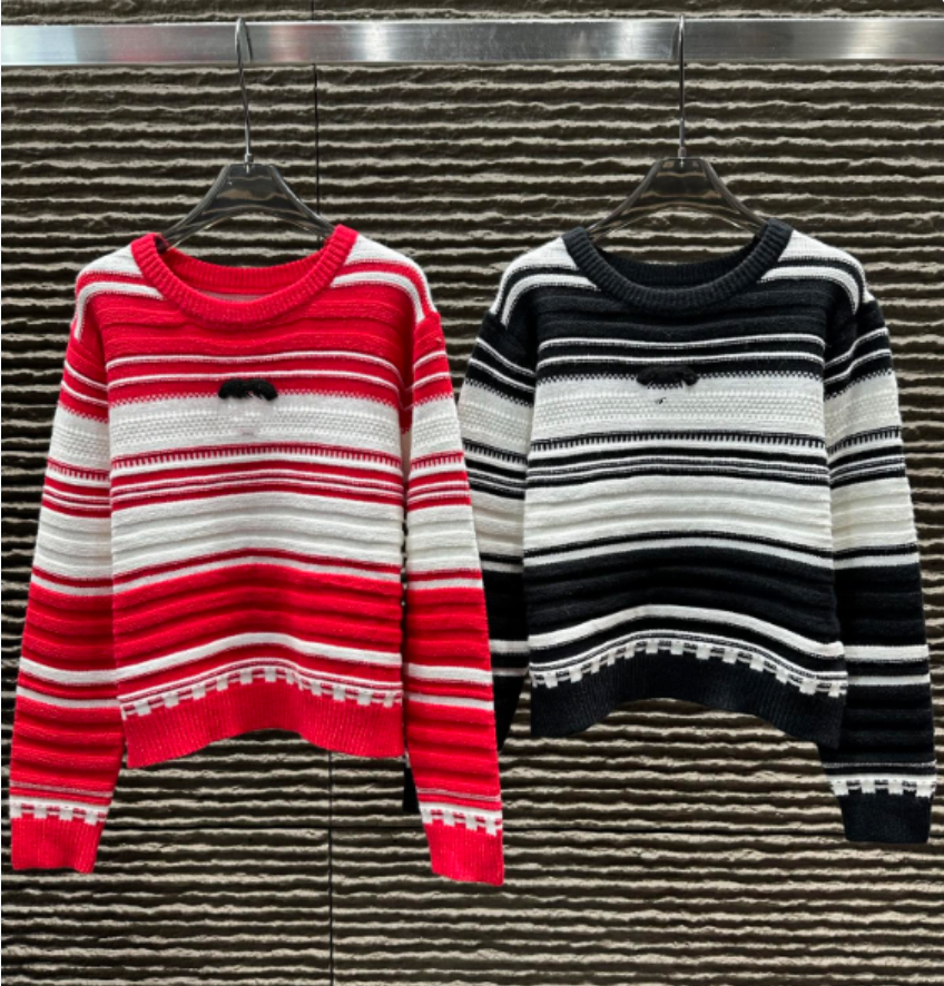 Womens Stripes Swea… - image