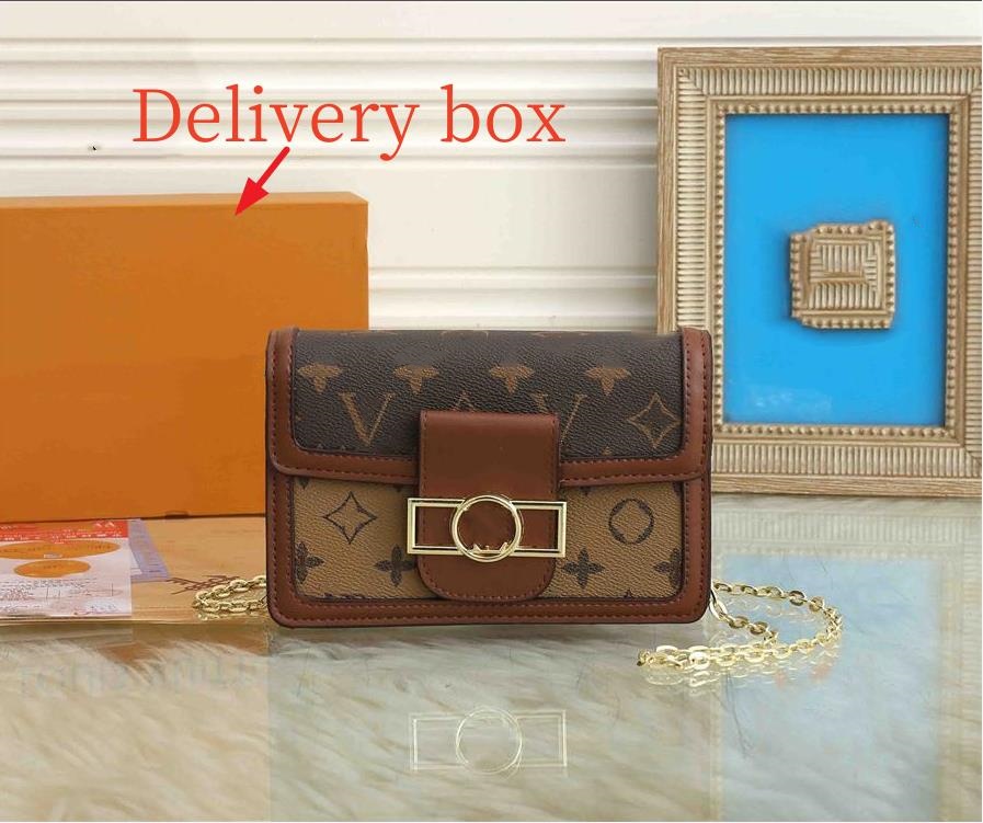 Women Luxurys Genuine Leather Designer Bag Chain Fashion Bag Handbag Crossbody Purse lady Shoulder Bags Lady Tote Bag Wallet